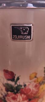 Vintage Zojirushi thermoskan met bloemen, Verzamelen, Ophalen, Huis en Inrichting