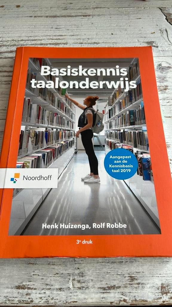 Henk Huizenga - Basiskennis taalonderwijs, Boeken, Schoolboeken, Zo goed als nieuw, Nederlands, Overige niveaus, Verzenden