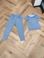 Suzy Q travelstof set broek M top S, Kleding | Dames, Ophalen of Verzenden, Zo goed als nieuw, Lang