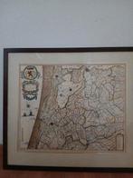 Gekleurd. Hoog58 cm Breed 66cm, Antiek en Kunst, Ophalen of Verzenden