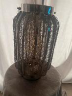 Zilverkleurige Kandelaar - Goede Staat, Ophalen of Verzenden, Gebruikt, Metaal, Minder dan 50 cm