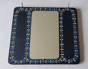 Retro spiegel LEKA Ruurlo handbeschilderd folkart beschikbaar voor biedingen