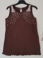 Bruine GAP top maat 128 *NIEUW* (0672) a, Kinderen en Baby's, Kinderkleding | Maat 128, Meisje, Nieuw, Ophalen of Verzenden, Shirt of Longsleeve