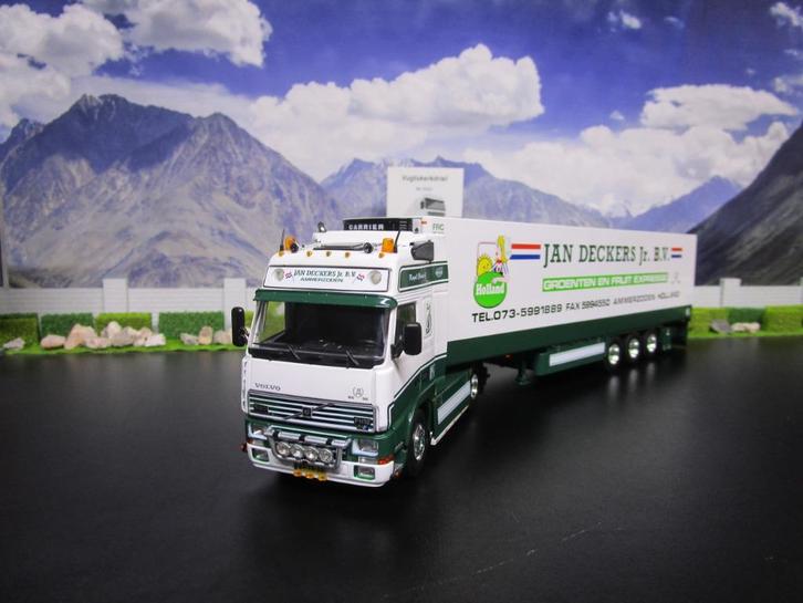 Tekno 85750 Volvo FH12 Globetrotter XL, Jan Deckers Jr BV, Hobby en Vrije tijd, Modelauto's | 1:50, Nieuw, Bus of Vrachtwagen