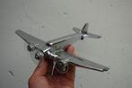 WW2 Junkers Ju-52 Duitsland Vliegtuig Messing verchroomd, Antiek en Kunst, Ophalen of Verzenden