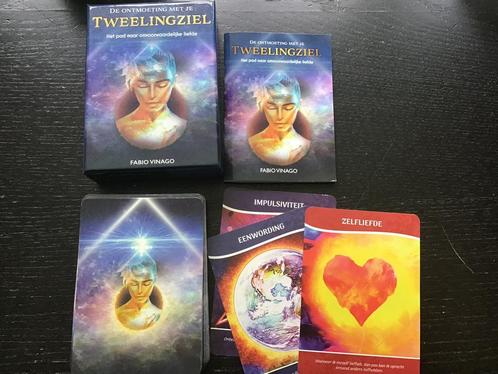 De ontmoeting met je tweelingziel kaartendeck, Boeken, Esoterie en Spiritualiteit, Zo goed als nieuw, Overige typen, Tarot of Kaarten leggen