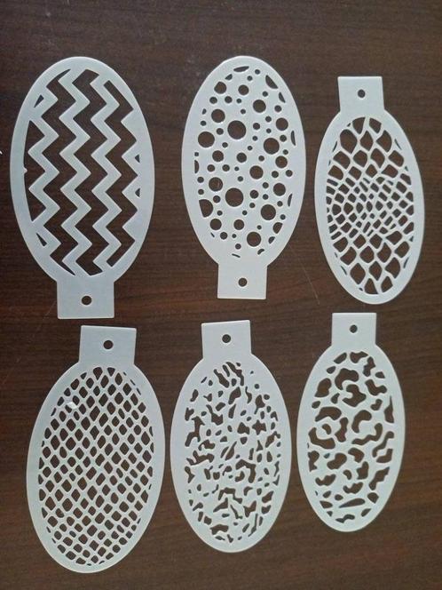 schminksjablonen set 4 opruiming NIEUW maar 1 set, Hobby en Vrije tijd, Feestartikelen, Nieuw, Schmink, Carnaval, Ophalen of Verzenden