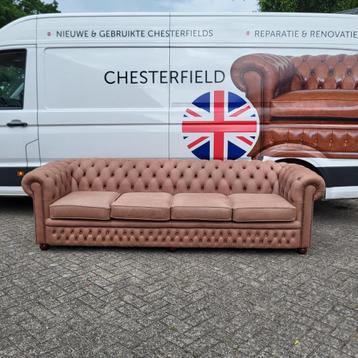 Chesterfield bank xl cognac bruin zacht leer beschikbaar voor biedingen