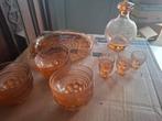 Glazen servies, Ophalen