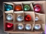 Feather tree mini kerstballen glas vintage oud antiek, Ophalen of Verzenden, Zo goed als nieuw
