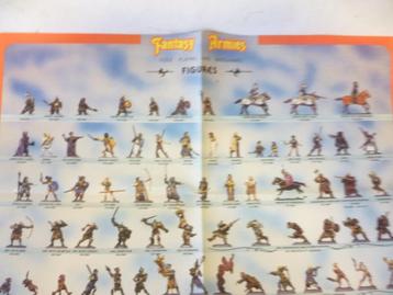 Fantasy Armies Figuurtjes uitvouw folder beschikbaar voor biedingen