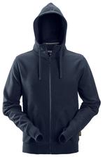 Hoodie Full Zip Snickers Navy XL, Blauw, Ophalen of Verzenden, Maat 56/58 (XL), Nieuw