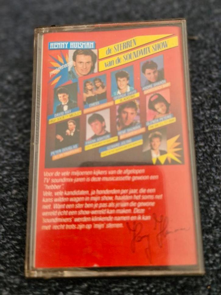 Cassettebandje Henny Huisman- de Sterren van de Soundmixshow, Cd's en Dvd's, Cassettebandjes, Zo goed als nieuw, Overige genres
