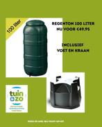 Regenton actie, Kunststof, Met kraantje, 75 tot 150 liter, Ophalen of Verzenden