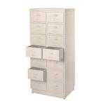 SHOWROOM Vintage Ladekast Retro Apotheek Refurbished Wit, Info@dehanzeherten.nl, De Hanze Herten BV, 5 laden of meer, 100 tot 150 cm