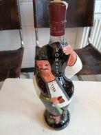 Prachtige oude gedecoreerde fles wijn uit roemenië 37 cm., Antiek en Kunst, Ophalen of Verzenden