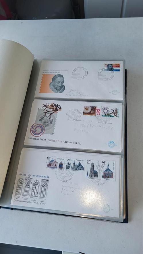 Grote hoeveelheid Eerstedag enveloppen Nederland, Postzegels en Munten, Postzegels | Eerstedagenveloppen, Beschreven, Nederland