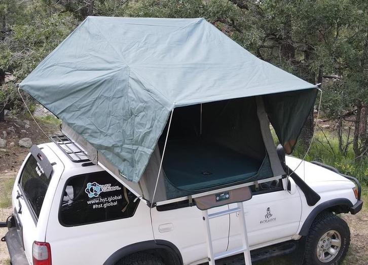 Originele Xtra Large Zuidafrikaanse Tentco daktent, Caravans en Kamperen, Tenten, tot en met 2, Zo goed als nieuw, Ophalen