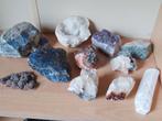 Edelstenen / mineralen verzameling - amethist lapis agaat, Verzamelen, Mineralen en Fossielen, Ophalen of Verzenden, Mineraal