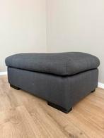 HOCKER Micanto (antraciet), Gebruikt, Stof, Rechthoekig, 50 tot 75 cm