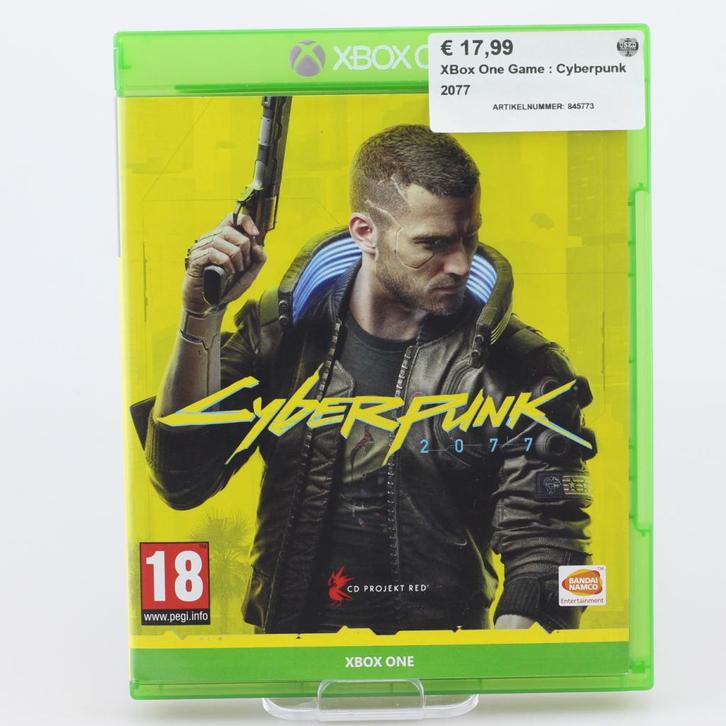 XBox One Game : Cyberpunk 2077, Spelcomputers en Games, Spelcomputers | Xbox One, Zo goed als nieuw