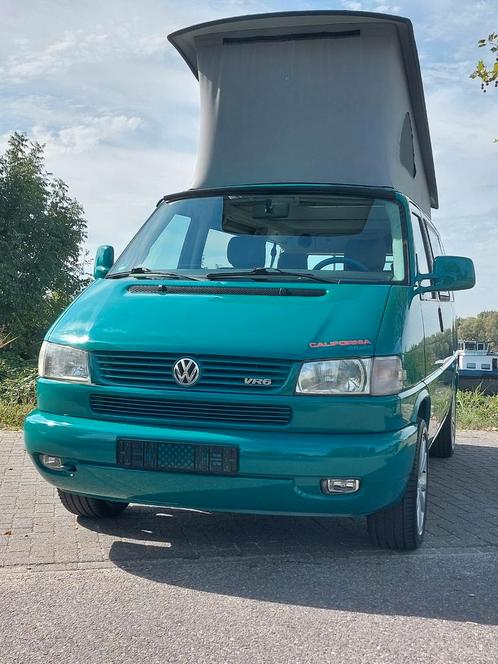 VW T4 California 2.8 VR6 benzine UNIEK! En in nieuwstaat!, Caravans en Kamperen, Campers, Particulier, tot en met 4, Buscamper of Camperbus