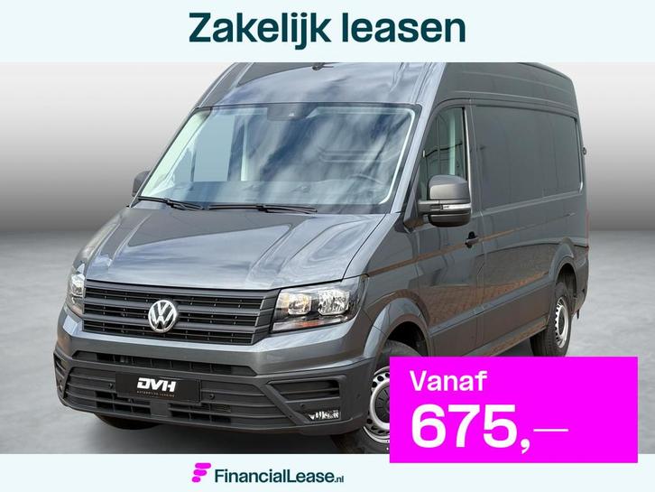 Volkswagen Crafter 30 2.0 TDI L3H3 Highline, Auto's, Bestelauto's, Bedrijf, Lease, Financial lease, ABS, Achteruitrijcamera, Airbags