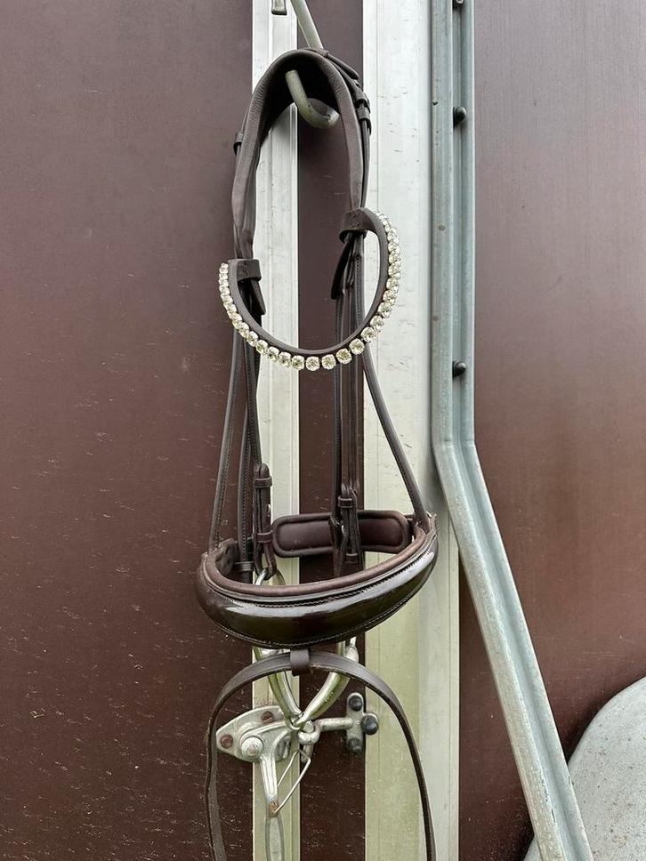 Kavalkade hoofdstel Florina Rond genaaid, Dieren en Toebehoren, Paarden en Pony's | Hoofdstellen en Tuigage, Zo goed als nieuw