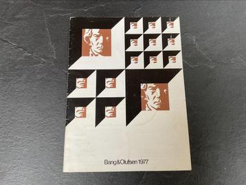 Bang & Olufsen productlijn folder 1977 20 pagina’s i.z.g.s. beschikbaar voor biedingen