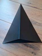 Buitenlamp zwart driehoek H/B/D 32x26x16., Ophalen of Verzenden, Zo goed als nieuw