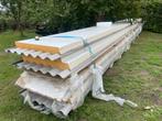 sandwichpanelen golfplaatprofiel antraciet 1040 cm lamg, Ophalen, Zo goed als nieuw, Overige materialen