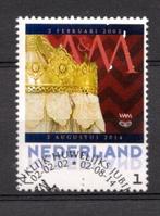 gestempelde zegel. persoonlijke: willem en maxima 12 1/2, Ophalen of Verzenden, Na 1940, Gestempeld