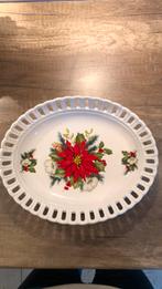 Kerst schaal Merk Bassano, Antiek en Kunst, Antiek | Schalen, Ophalen of Verzenden