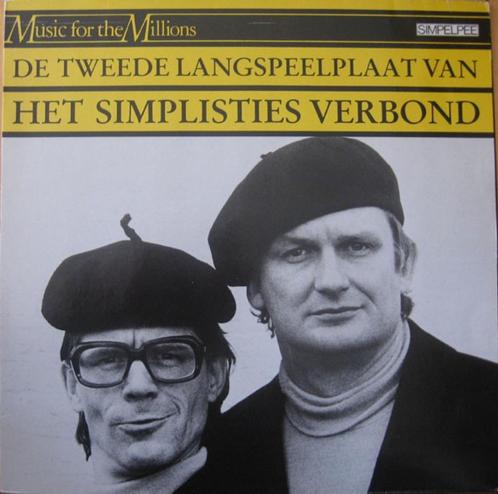 LP..Simplisties Verbond – De tweede Langspeelplaat, Cd's en Dvd's, Vinyl | Nederlandstalig, Zo goed als nieuw, Levenslied of Smartlap