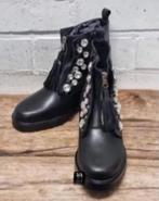 Wild Won - Prachtige leren boots maat 37 - Nieuw, Zwart, Lage of Enkellaarzen, Nieuw, Ophalen of Verzenden