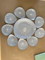 Flora gebaksstel plateel, Antiek en Kunst, Ophalen of Verzenden