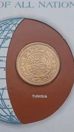 100 MILLIEMES 1960 TUNESIË  - COINS OF ALL NATIONS- FRANKLIN, Postzegels en Munten, Munten | Afrika, Ophalen of Verzenden, Overige landen