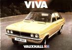 Brochure Vauxhall Viva 1977, Ophalen of Verzenden, Gelezen, Overige merken