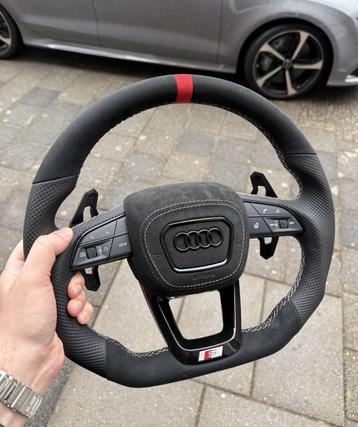 Sportieve Audi S RS alcantara leer stuur compleet upgrade  beschikbaar voor biedingen