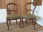 2 mooie antieken Biedermeier stoeltjes, Ophalen