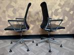 2x vitra  meda, Ophalen of Verzenden, Zo goed als nieuw, Zwart
