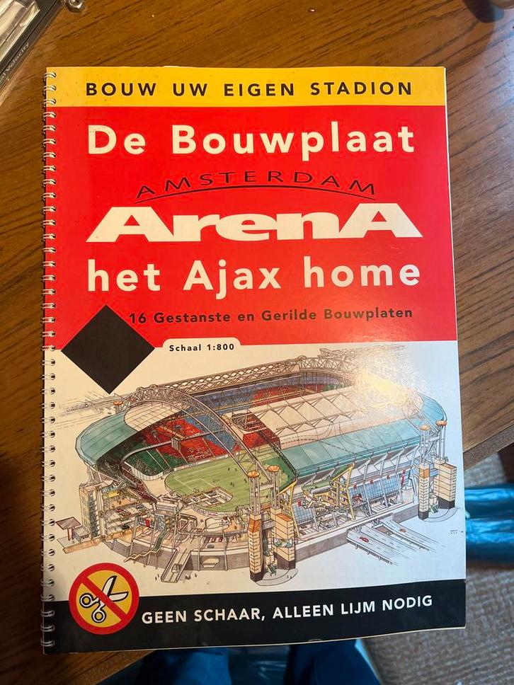 Bouwplaat Amsterdam ArenA - Compleet!, Hobby en Vrije tijd, Modelbouw | Auto's en Voertuigen, Nieuw, Overige typen, 1:50 of kleiner