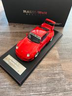 ATM/ Autoart Porsche 911 RWB Fishbone 1/18 diecast full open, Ophalen of Verzenden, Gebruikt, Auto, Autoart