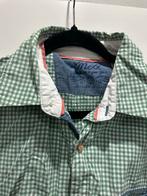 Mexx overhemd groen/wit ruit. S/m, Ophalen of Verzenden, Zo goed als nieuw, Groen, Halswijdte 39/40 (M)
