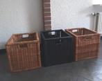3 BRANAS manden voor ikea kallax Vakkenkast, Ophalen, Gebruikt, Riet