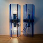 2 Veca wandlampen, italiaans, space age, vintage, jr 60/70, Huis en Inrichting, Lampen | Wandlampen, Ophalen of Verzenden, Zo goed als nieuw