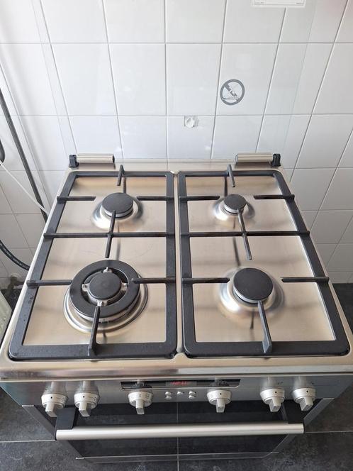 Siemens gasfornuis en elektrische oven, Witgoed en Apparatuur, Fornuizen, Zo goed als nieuw, Vrijstaand, Gas, 4 kookzones, 85 tot 90 cm