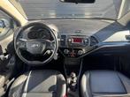 Kia Picanto 1.0 CVVT X-treme CLIMATE|LEER|EL.RAMEN|LMV|NAP|A, Voorwielaandrijving, Euro 5, Gebruikt, Zwart