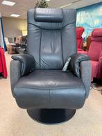 Prominent malmo sta op relax stoel gratis bezorgd+garantie, Verzenden, Zo goed als nieuw, Leer