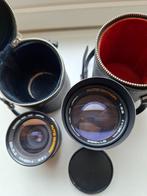 Vintage Chinon lenzen set, Ophalen, Gebruikt, Standaardlens, Zoom